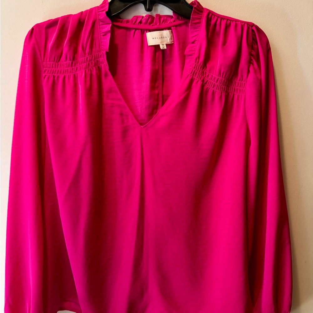 Vibrant Pink Women's Top